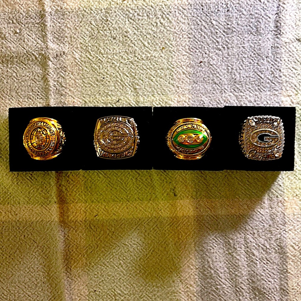 Green Bay Packers Replica Super Bowl Rings